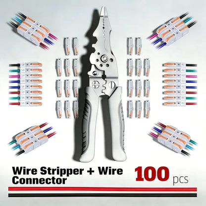 Universal Quick Lever Electrical Wire Connectors (24-12 AWG) Assortment (30/60Pcs)