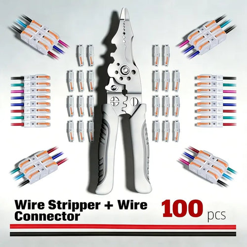 Universal Quick Lever Electrical Wire Connectors (24-12 AWG) Assortment (30/60Pcs)