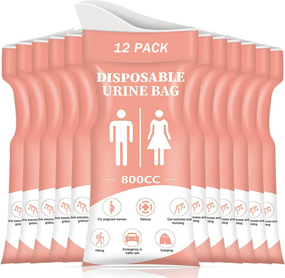 🔥 45% OFF Today – Portable Emergency Urinal Bags (Unisex, Leak-Proof)