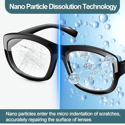 2026 New Upgraded Eyeglass Scratch Remover for Lenses, Eyeglass Cleaner Spray, Glasses Lens Scratch Remover for Eyeglasses