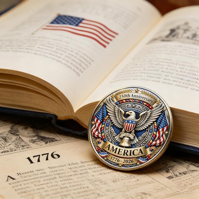 🏆New Year 60% OFF- U.S 250th Anniversary Commemorative Coin