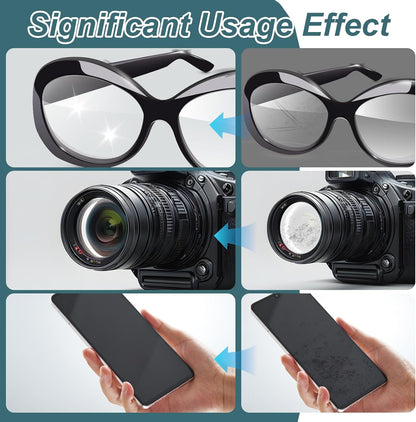 2026 New Upgraded Eyeglass Scratch Remover for Lenses, Eyeglass Cleaner Spray, Glasses Lens Scratch Remover for Eyeglasses