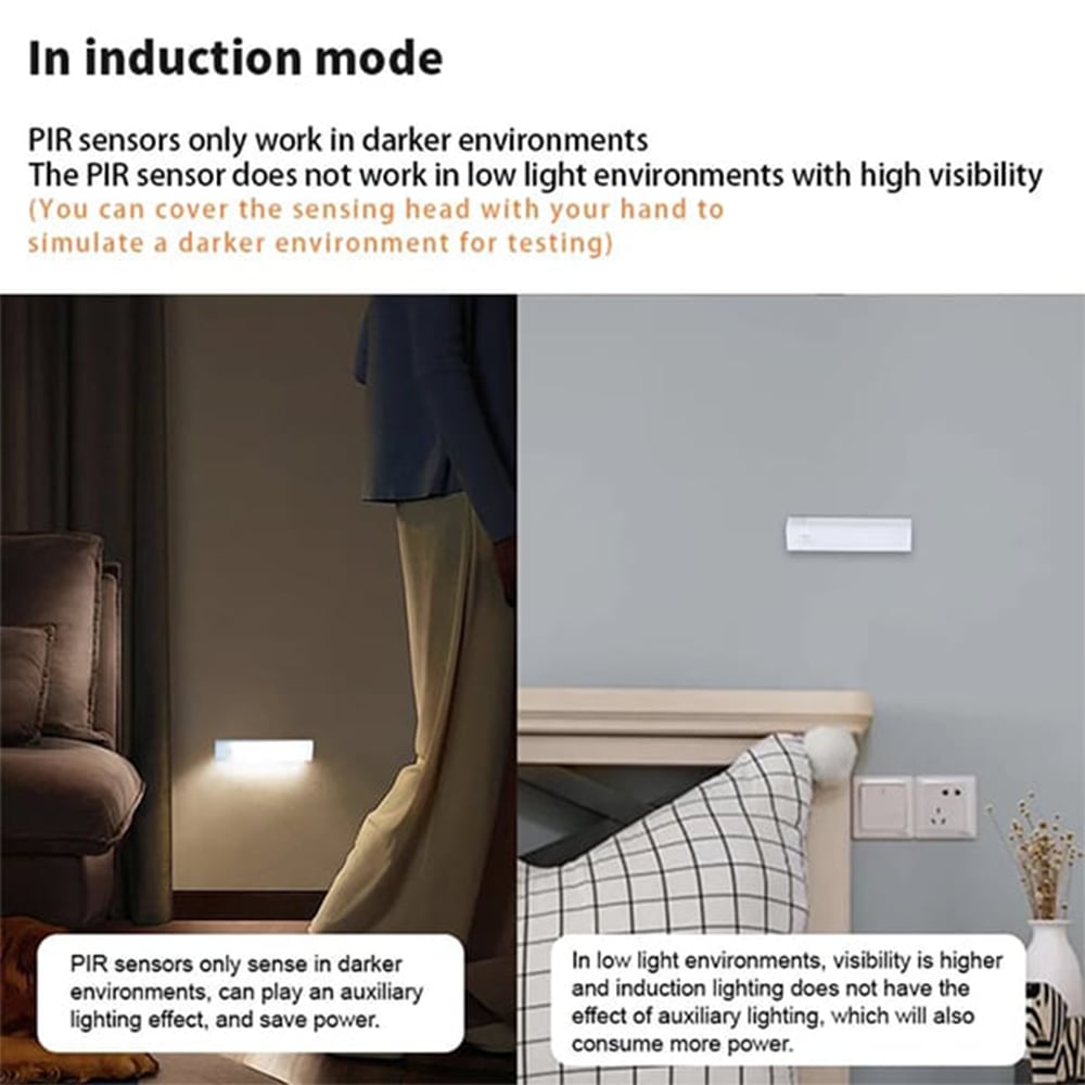 🔥Punch-free Smart Sensor Magnetic Rechargeable LED Lights