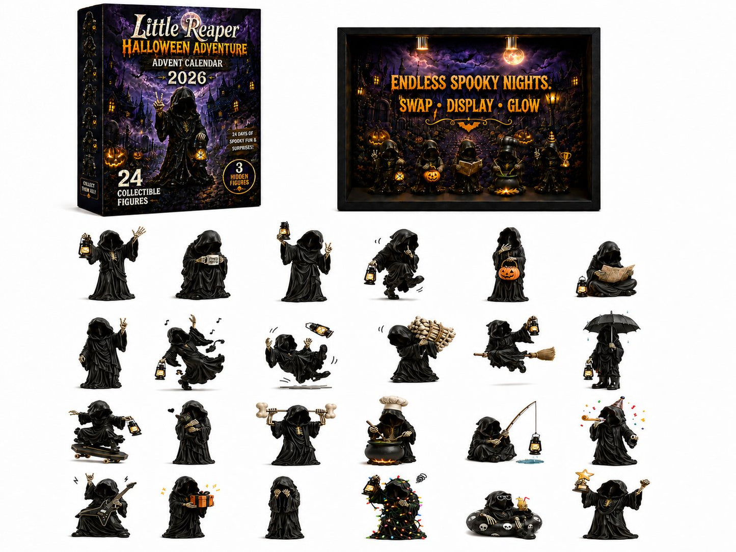 Little Reaper Halloween Advent Calendar 2026 🎃💀