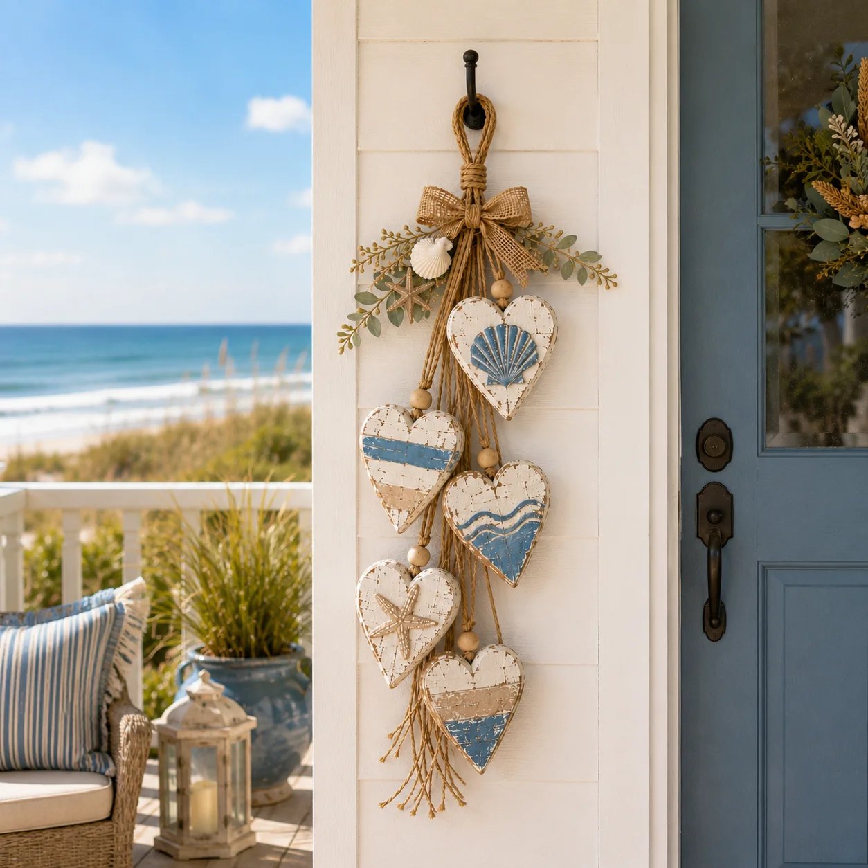 🍂🤎Hanging Heart Wall Decor
