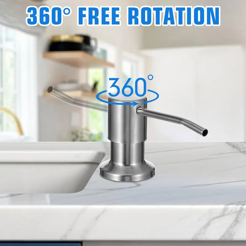 🔥 FLASH SALE: 46% OFF - 💦Dish Soap Dispenser for Kitchen Sink