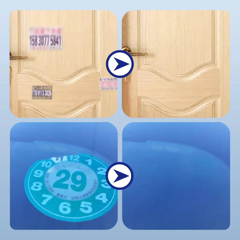 🧴[All-Purpose Adhesive Remover]— Stubborn labels? Residue won't budge? One spray, one wipe—instantly erased! ✨🚫