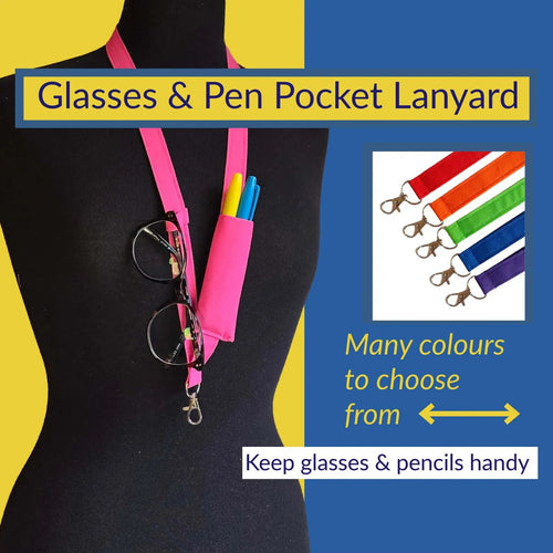 🔥LAST DAY 50% OFF -👩‍🏫NEW UPGRADED Plain Fabric Pen Lanyards
