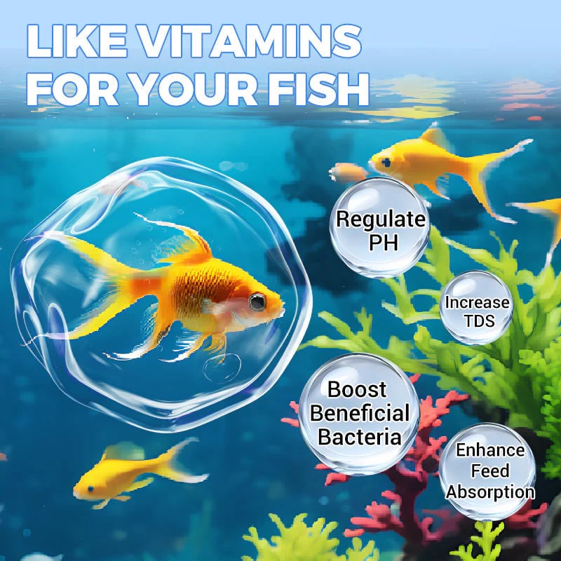 🔥Hot Sale🎁Powerful Aquarium Water Purification Tablet