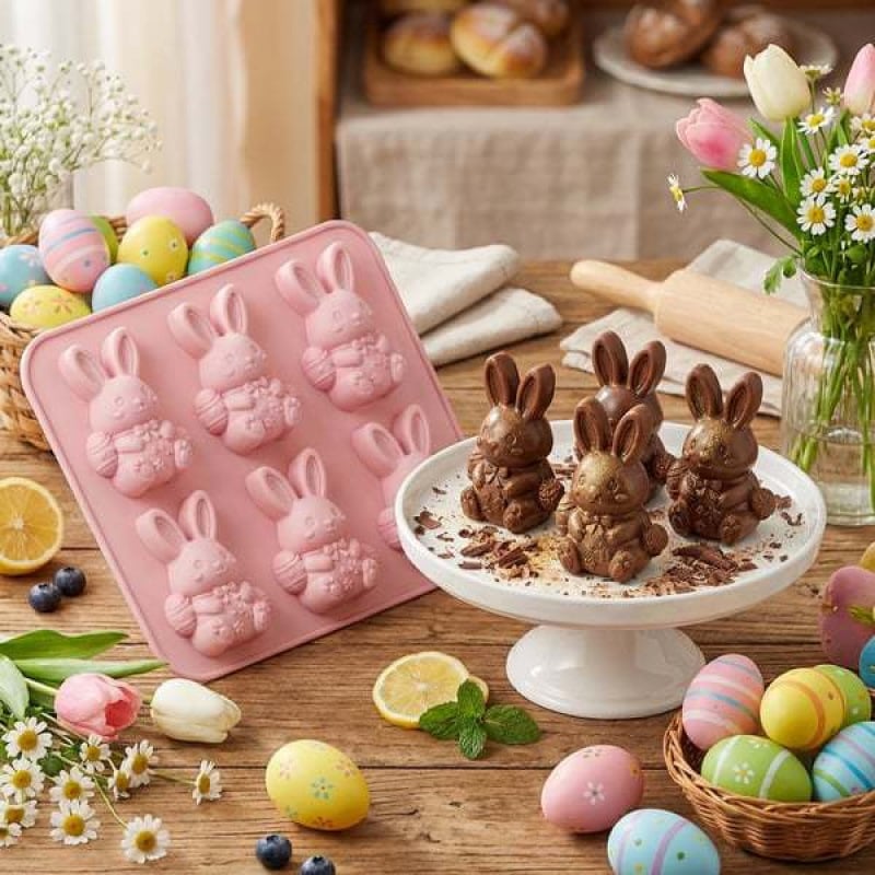 ⏳Last Day Special Price ￡19.99!!🐮 Mini Highland Cow Ice Cube Mold – Cute 3D Ice for Drinks, Parties & Gifts