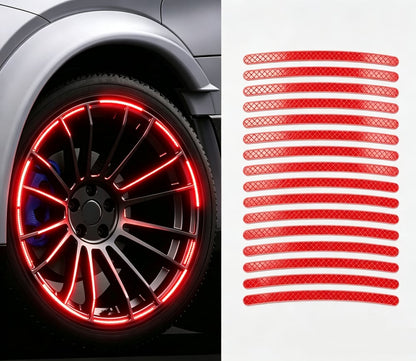 💥💥💥Buy 3 Get 5 Free💥💥💥20 PCS Creative Wheel Hub Rim Reflective Stickers