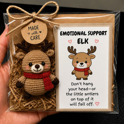 🔥Last Day 49% OFF 🎁💕 Handmade Christmas Therapy Plush Crew🎄✨