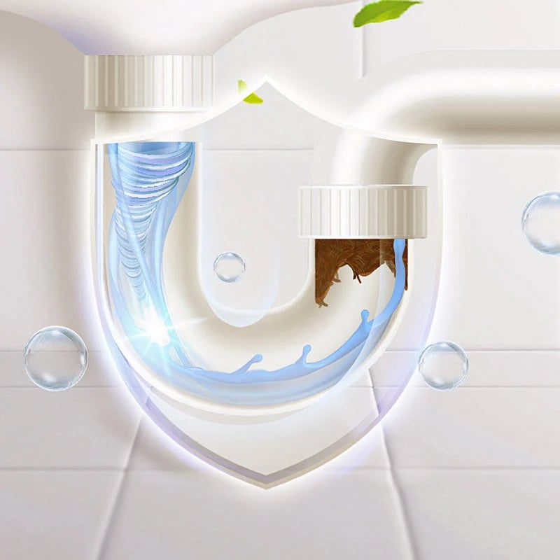 🔥HOT SALE🔥🔥49% OFF ❤️Powerful Cleaning Effervescent Tablets for Pipe, Fast Dissolve Hair Grease Clogs, Deodorizing Antibacterial Pipe Cleaner for Sink Toilet Floor Drain