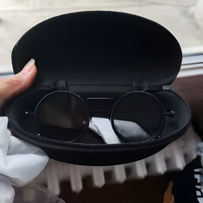 UV-protective polarized sunglasses