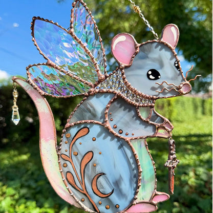 🎁Last Day 50% OFF🌸Enchanted Fairy Mouse Suncatcher 💗