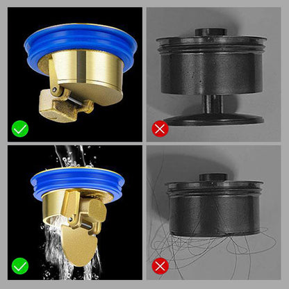 🔥 LAST DAY -BUY 1 GET 1 FREE 🔥 Downspout Universal Brass Floor Drain Core Anti-Odor Deodorizer