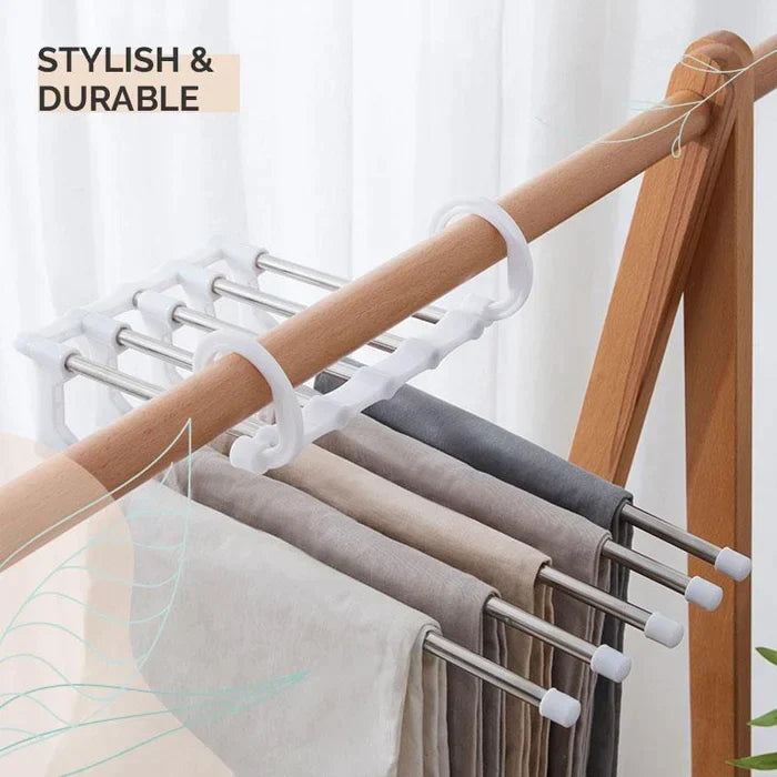 LAST DAY 49% OFF - Multi-functional Pants Rack🔥🔥🔥