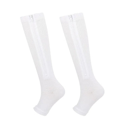 ❌No More Struggle 🏃‍♂️ Sports Zipper Socks – Comfort, Support & Easy On/Off