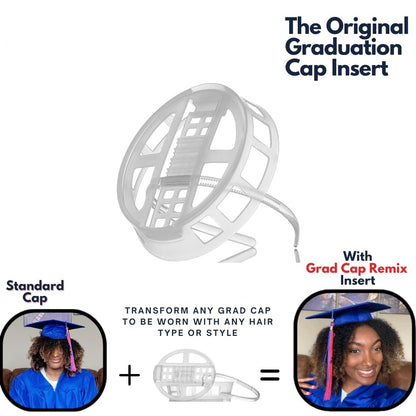 🎓Graduation Cap Headband🎓 - The secret to a perfectly secure cap and flawless hair in every graduation photo✨