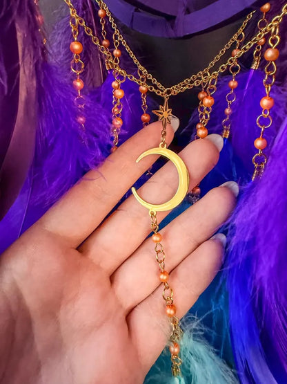 🔥Last Day 49% OFF – ✨ Celestial Galaxy Handmade Dreamcatcher