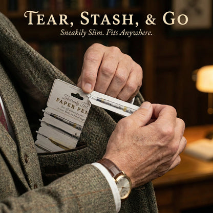 🪶Fabulously Flat Bookmark Pen - The Ultimate Portable Writing Solution