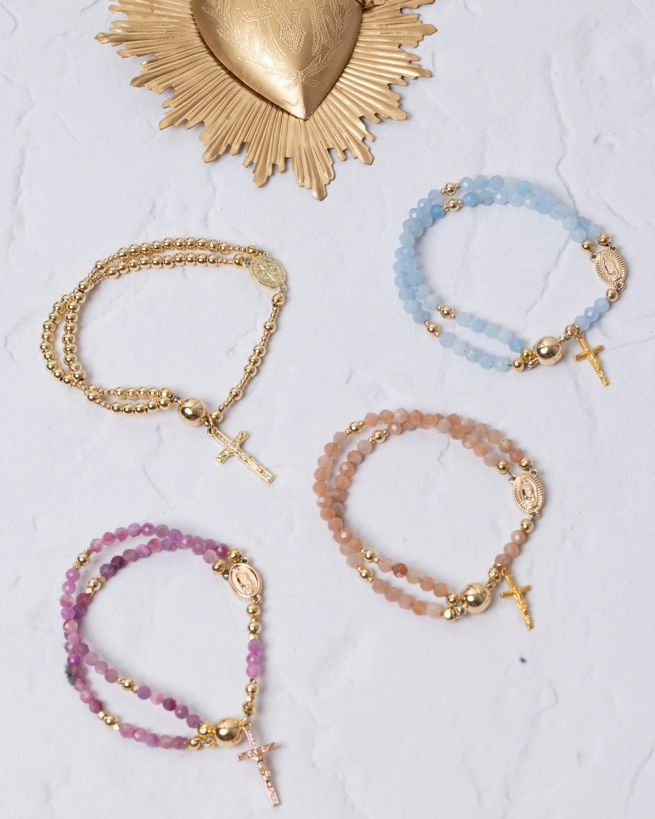 🎁Last Day 70% OFF 🔥🙏Handcrafted rosary bracelets📿