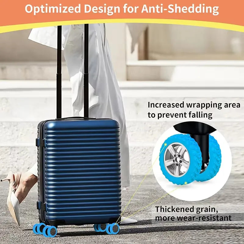 Luggage Suitcase Wheels Protection Covers⏳