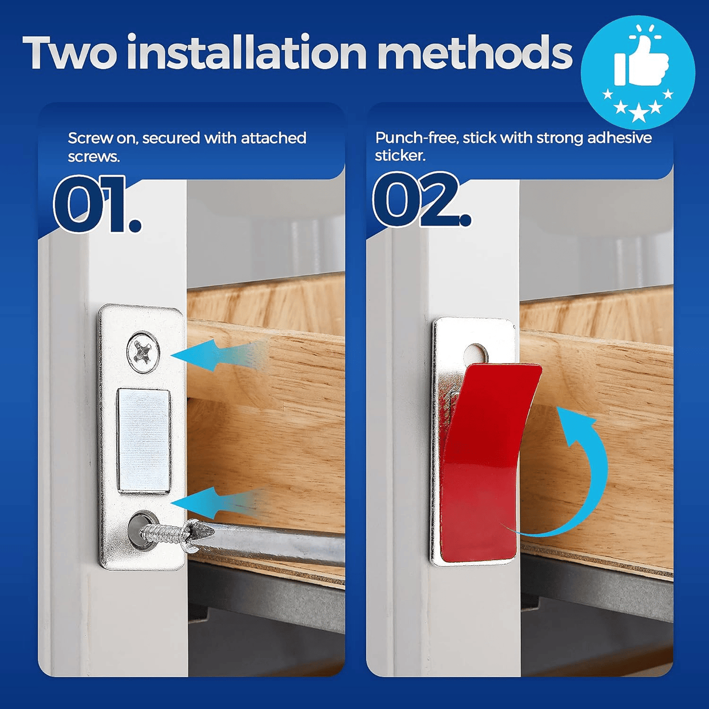 ✨LAST DAY 70% off🧲 Cabinet Magnetic Catch – No Drilling