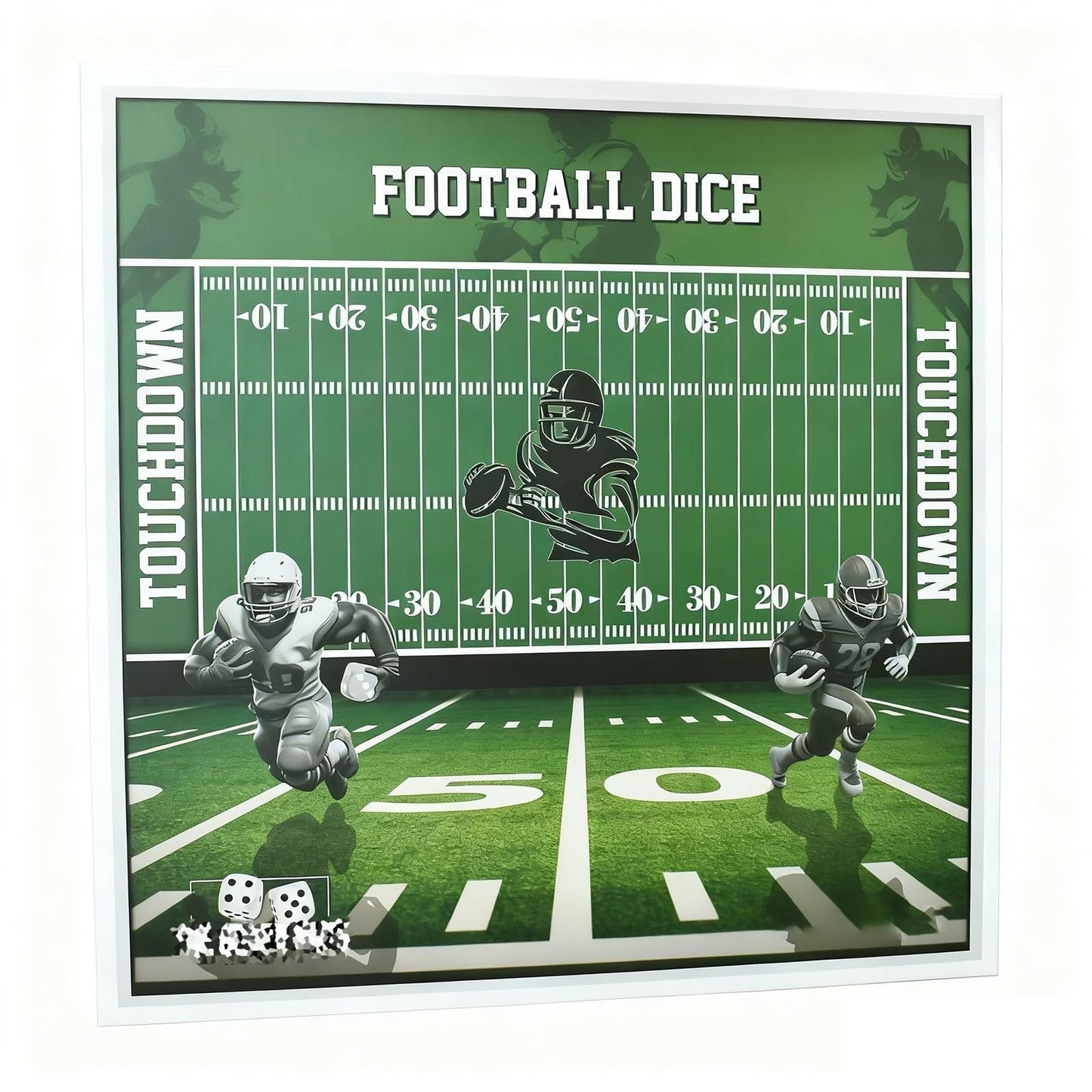 🏈 Football Game Board – 🎯Roll, Score & Win