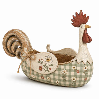 🔥Vintage Farmhouse Rooster Utensil Holder