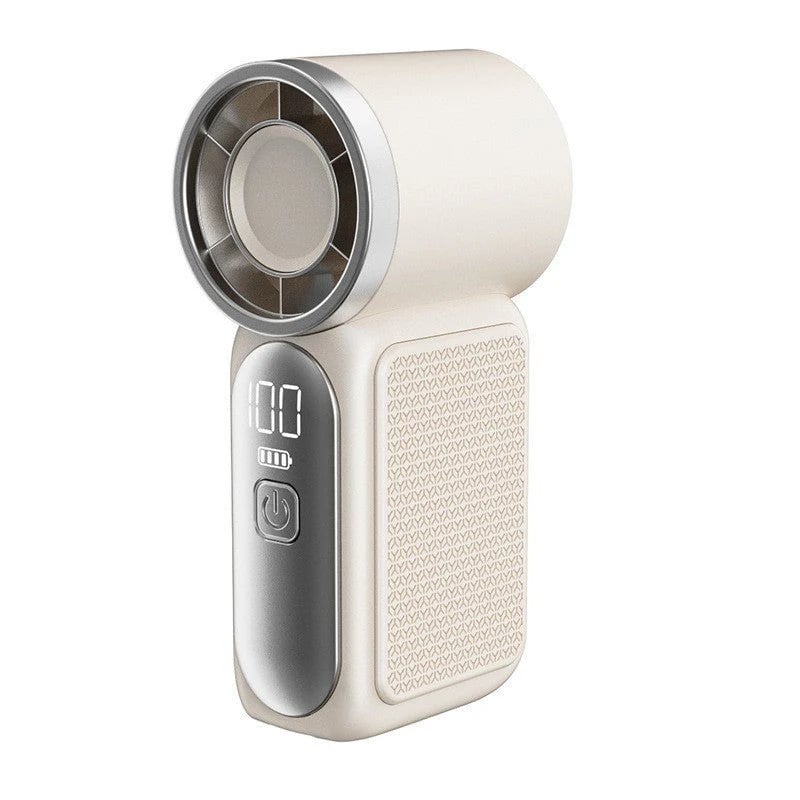 🥳2026 HOT SALE🥳💞50K+ SOLD!💨❄️ ! Turbo Handheld Fan – 16900 RPM, 6 speeds, LED display. 3000mAh battery, 10.7hrs cooling. Pocket‐sized power! 🌬️✨