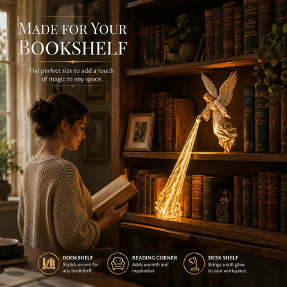 🔥Heavenly Guardian — Angel Beam Bookshelf Decor 🎁Buy Two Get Free Shipping