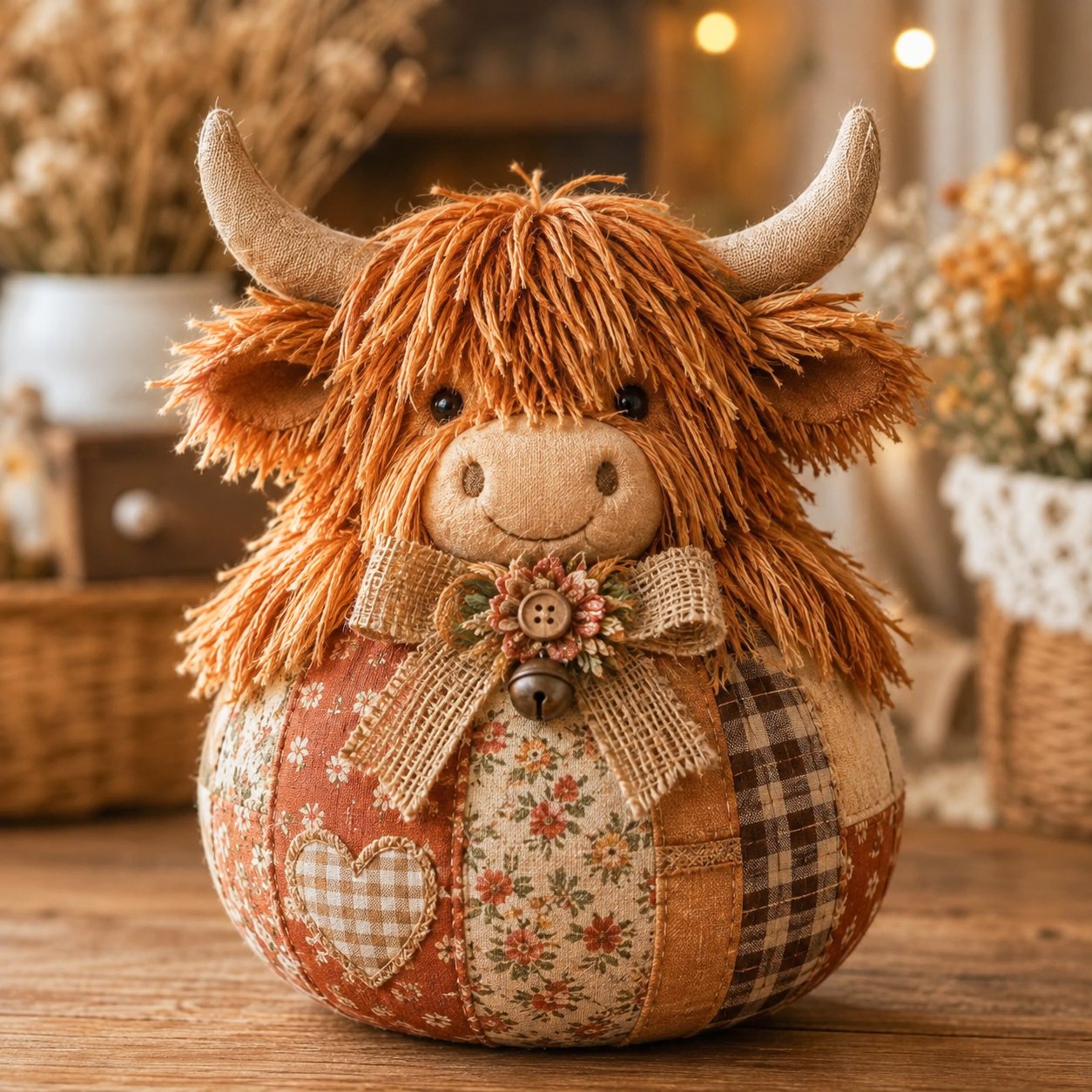 🔥Last Day 49% OFF - 🎄🎅Patchwork Fabric Doll DIY Kit
