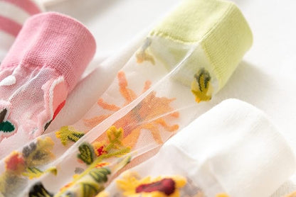 ✨Vintage Floral Sheer Summer Socks  – 50% OFF Today Only! ✨