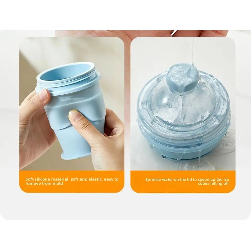 🔥Last Day 70% OFF🔥Portable Foldable Ice Ball Cup Silicone
