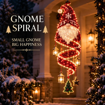 ⏳ Last Day 49% OFF – 🎄Christmas Magic Spiral™ Hanging LED Light Collection – 9 Festive Designs ✨ | Suspended Glowing Characters with Spiral Lights & Hanging Details for Porches, Windows, Entryways & Holiday Displays