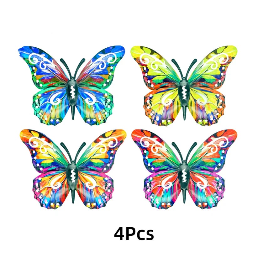 🔥Hot Sale - 50% OFF🔥🦋4Pcs Butterfly  Wall Decor