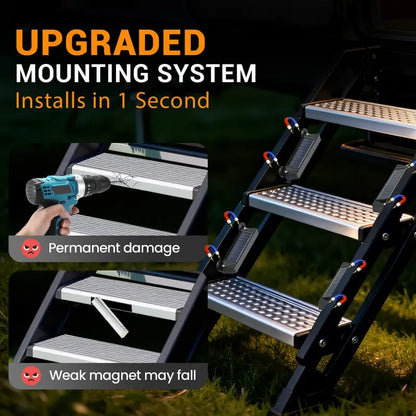 Magnetic Solar RV Step Lights Outdoor Waterproof IP65