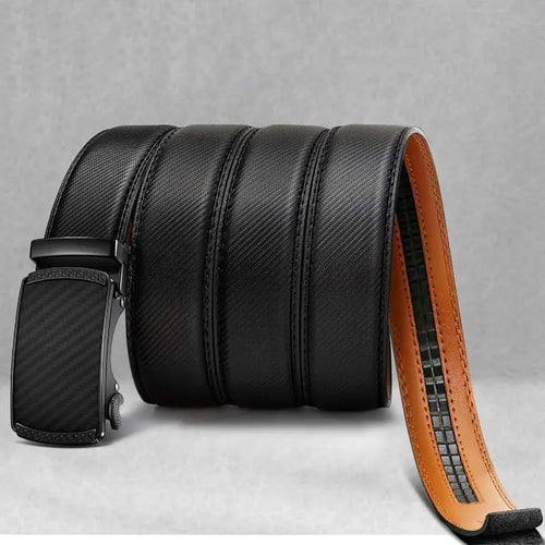 ✨Last Day 49% OFF -Leather Ratchet Belt With Adjustable Buckle