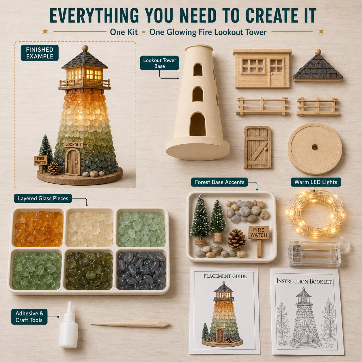 ⏳ Last Day 49% OFF – 🚒 Beginner-Friendly Vintage Firehouse Mosaic Light DIY Kit Collection | Complete Kit with Mosaic Pieces, LED Lights & Step-by-Step Guide Included 💕