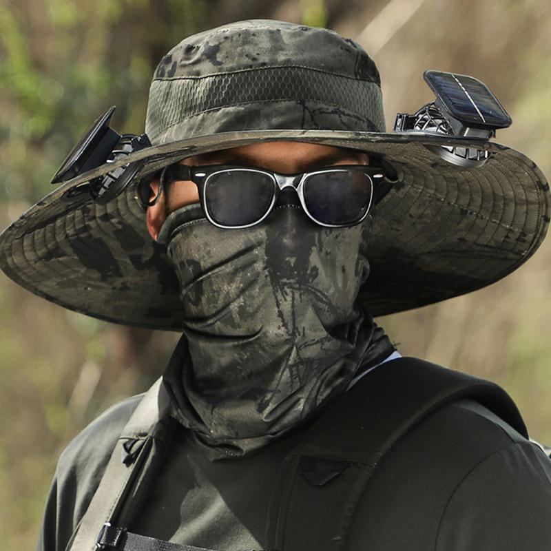 😎 Solar-Powered Cooling Hat 🌞Keeps You Chill❄️