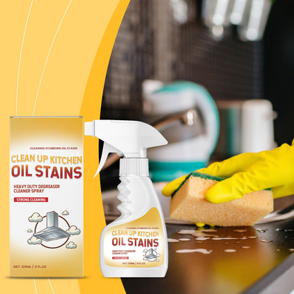 🧽50% OFF ✨Powerful Oil Removal Cleaning Spray Kitchen Heavy Oil Busters!