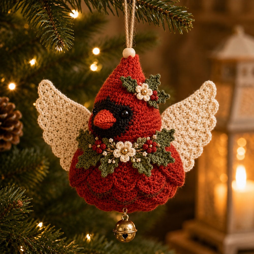 🪽 Animal Angel Crochet Ornament DIY Kit