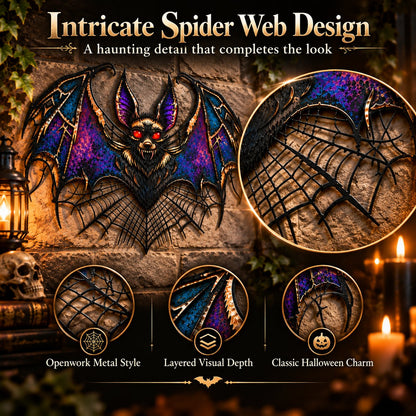 ⏰ LAST DAY 49% OFF - Gothic Vampire Bat Metal Wall Art (📦Buy 2 Free Shipping)