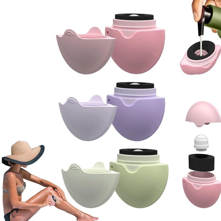 🔥Refillable Silicone Sunscreen Applicator Roller