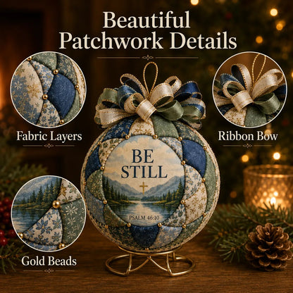 🔥LAST DAY 50% OFF - 🎄Christmas Faith Patchwork Ornament DIY Kit