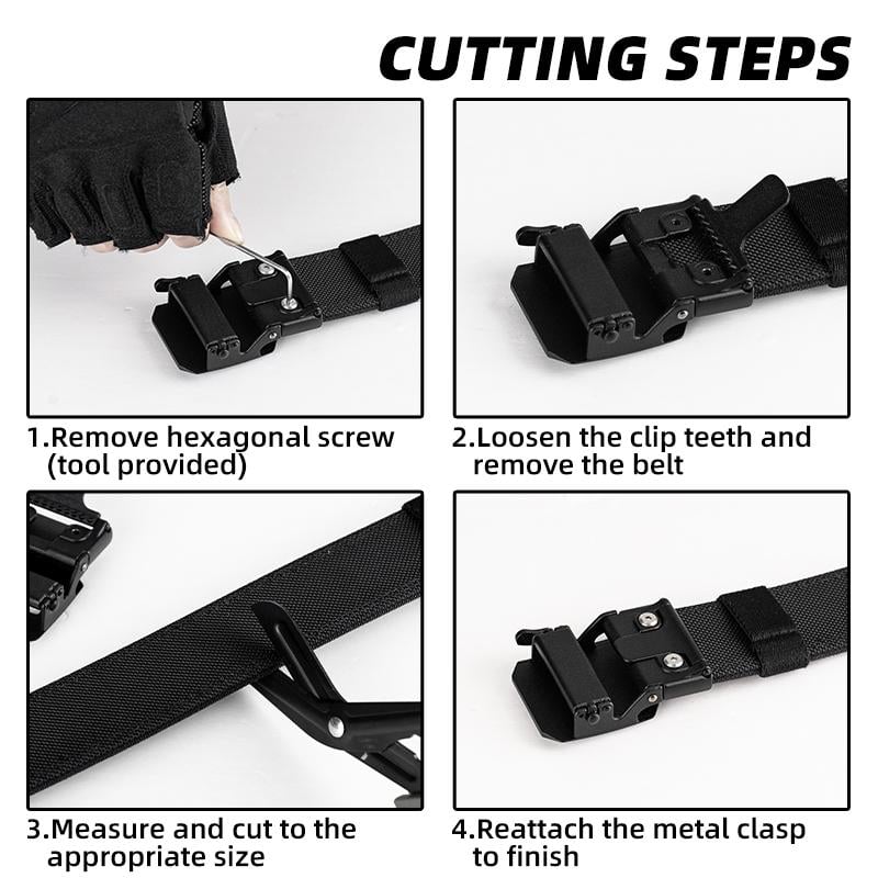 🔥LAST DAY 49% OFF - EDC Nylon Ratchet Belt (BUY 2 GET 10% OFF)