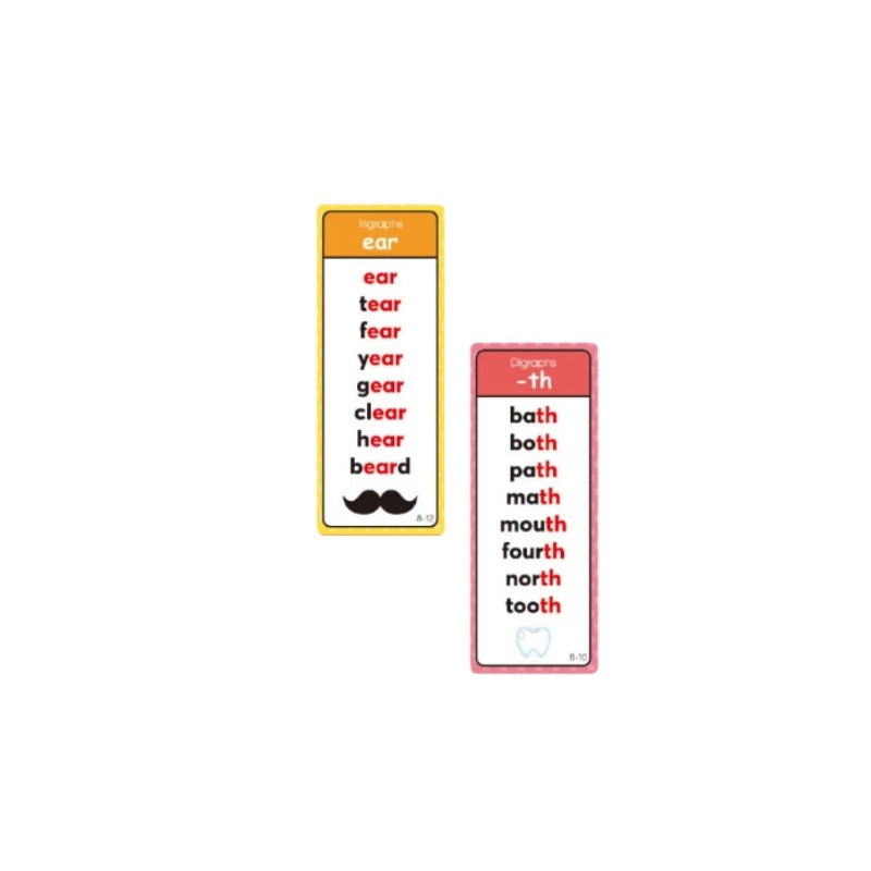 English word matching knowledge cards