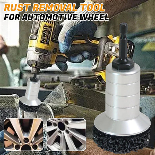 🔥Hot Sale - 50% OFF🔥Rust Removal & Maintenance Tool Kit for Automotive Wheel