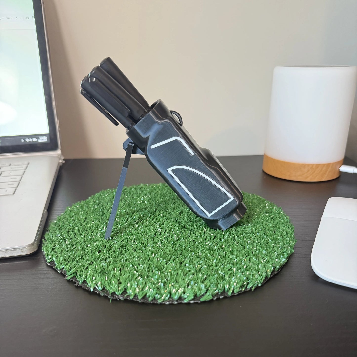 ⛳ Golf Bag Pen Holder | Stylish Desk Decor, Perfect Golf Lover Gift🎁